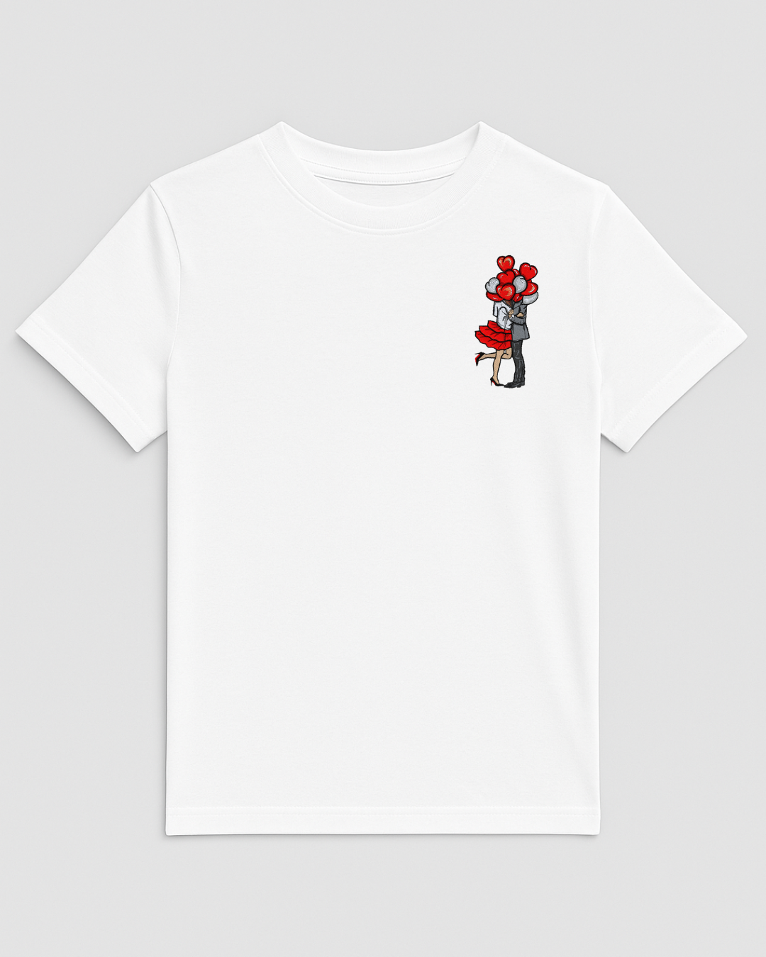 T-SHIRT RICAMO SAN VALENTINO