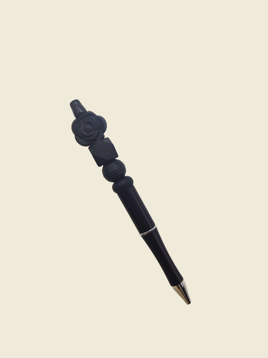PENNA CON DECORAZIONI NERE