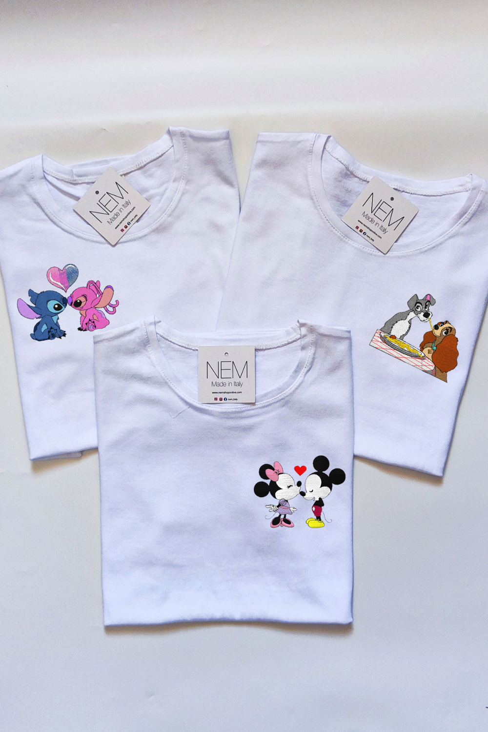 T-SHIRT RICAMO SAN VALENTINO