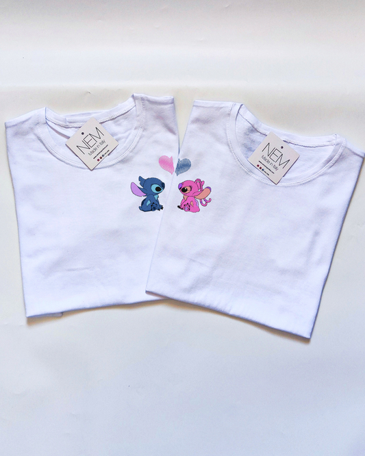 T-SHIRT RICAMO SAN VALENTINO