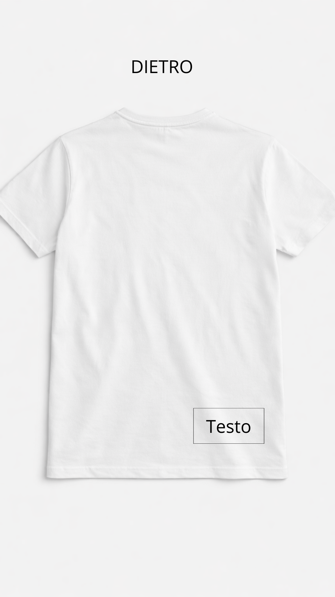 T-SHIRT RICAMO FRASE