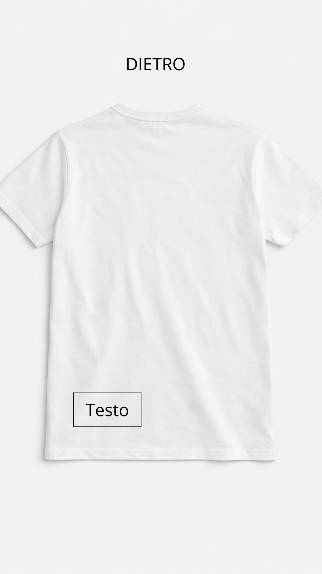 T-SHIRT RICAMO FRASE