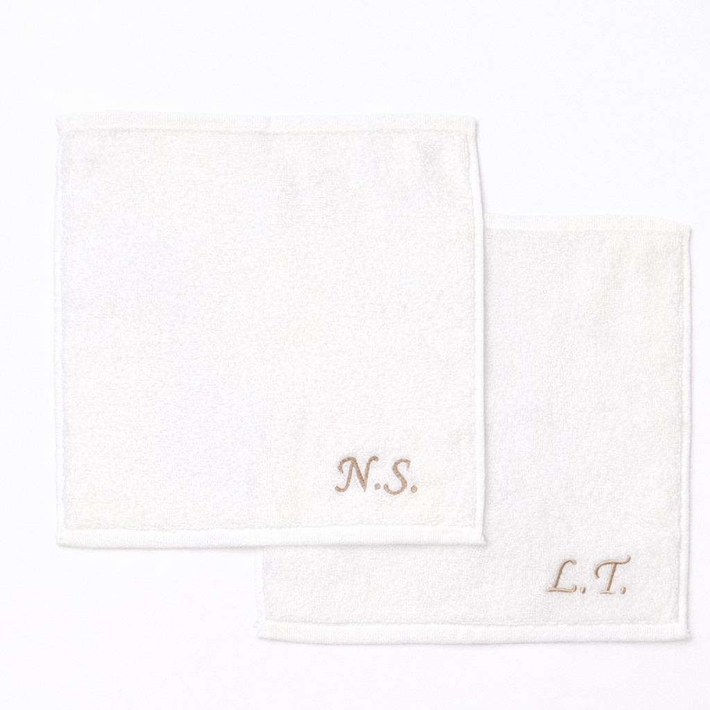 ASCIUGAMANI PERSONALIZZATI NOME 30x30 cm