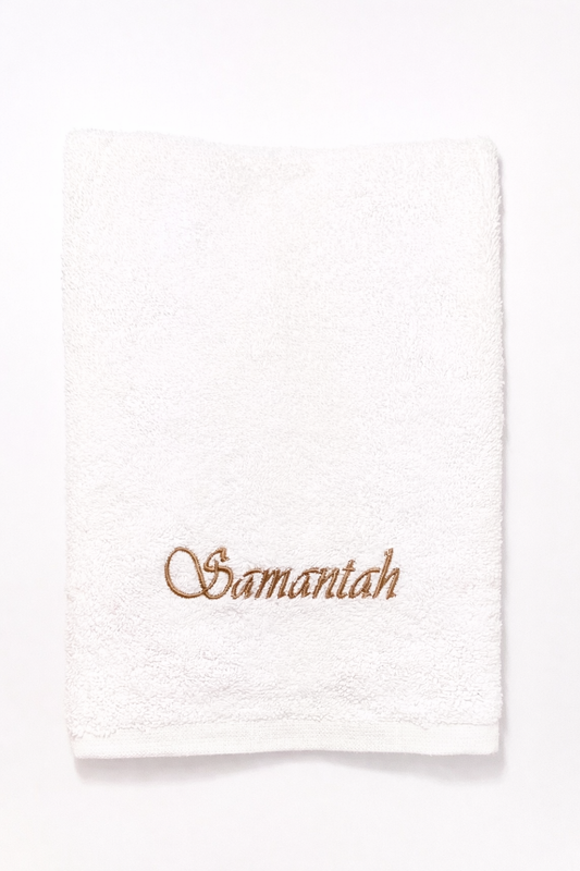 ASCIUGAMANI PERSONALIZZATI NOME 30x50 cm