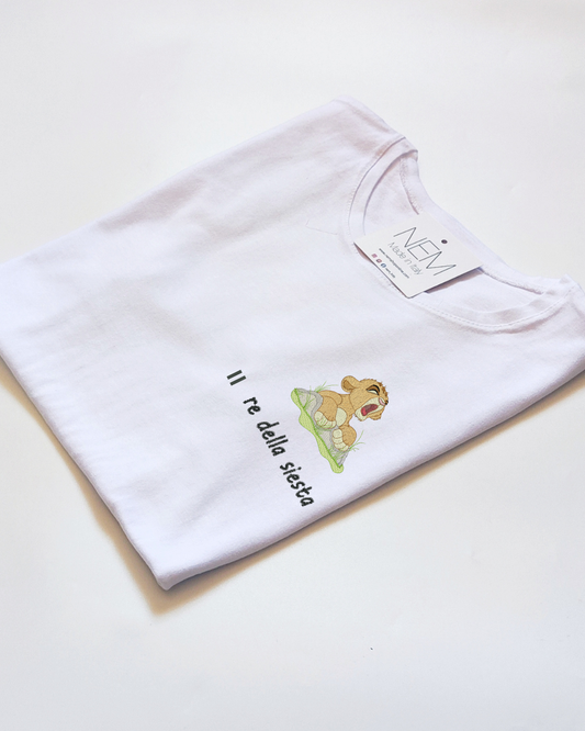 T-SHIRT RICAMO IMMAGINE + NOME/FRASE DISNEY