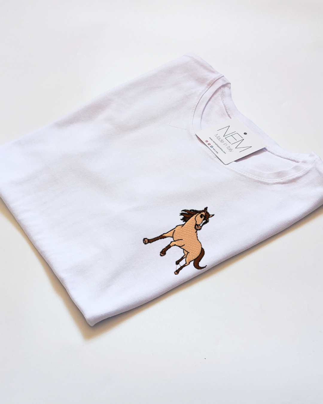 T-SHIRT RICAMO IMMAGINE + NOME/FRASE DISNEY